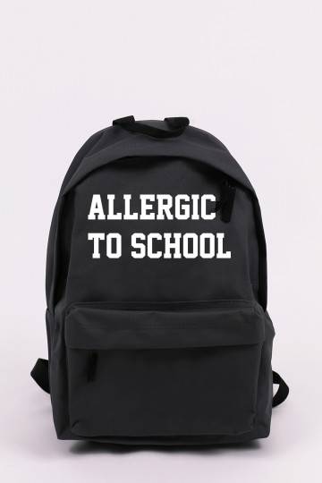 Pilka Backpack Allergic to School  - 1