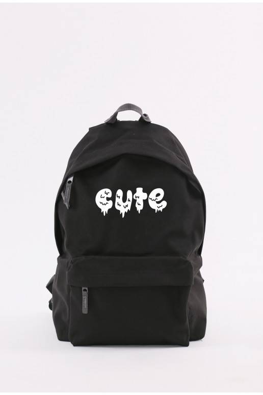 black Backpack Cute  - 1
