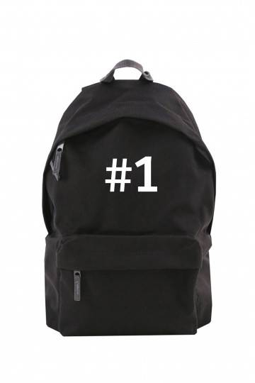 Black  Backpack "Number 1"  - 1