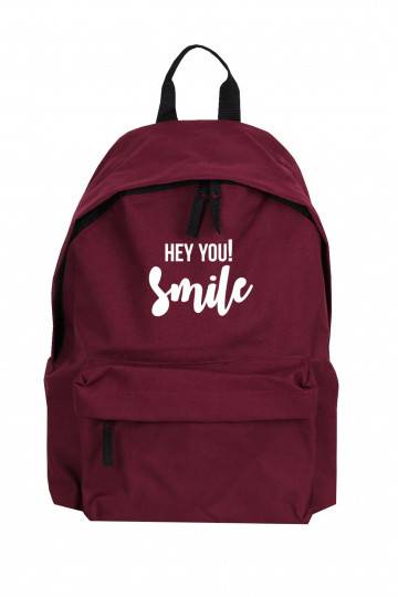 Bordo  Backpack "Hey You Smile"  - 1