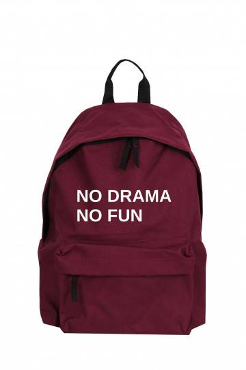 Bordo  Backpack "No drama No fun"  - 1
