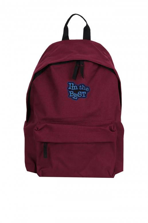 Bordo  Backpack The Best Patch  - 1 Bordo  Backpack The Best Patch  - 1
