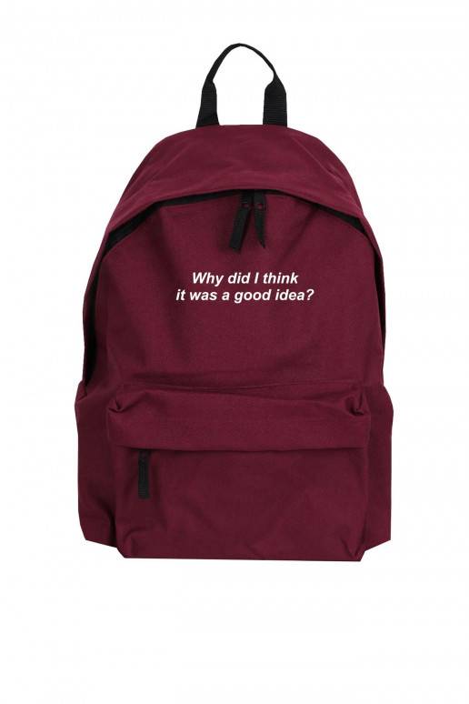 Backpack Why  - 1 Backpack Why  - 1
