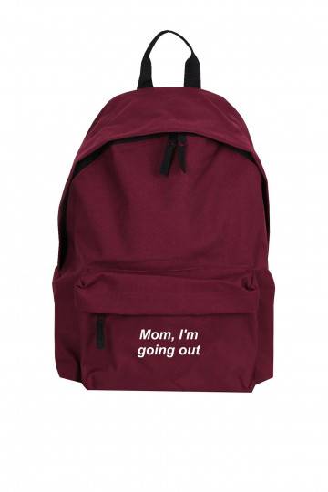 Backpack Simple Mom I'm going out  - 1