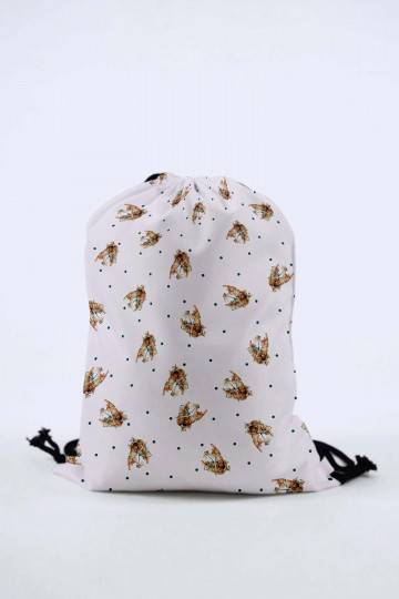 kit - Backpack Retro Angel Pattern  - 1