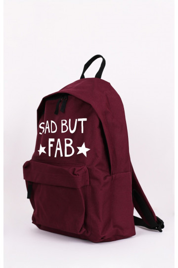 Backpack Sad But Fab  - 1 2