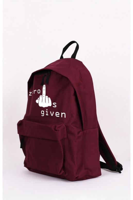 Backpack Zero F Given  - 3 Backpack Zero F Given  - 3