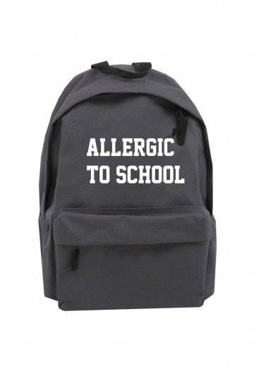 Pilka Backpack Allergic to School  - 1 2