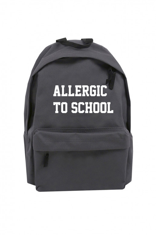 Backpack Allergic to School  - 3 Backpack Allergic to School  - 3