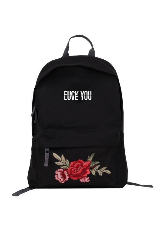 black Backpack "Love"  - 3