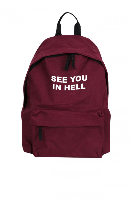 Backpack See you in hell  - 3 Backpack See you in hell  - 3