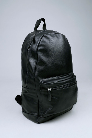 Backpack Faux Leather Fashion Backpack  - 1 2