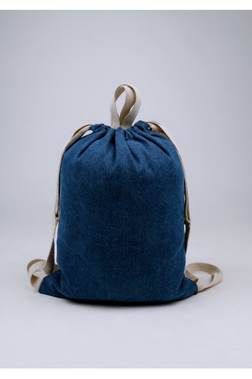 Backpack - kit bag Denim  - 1 2