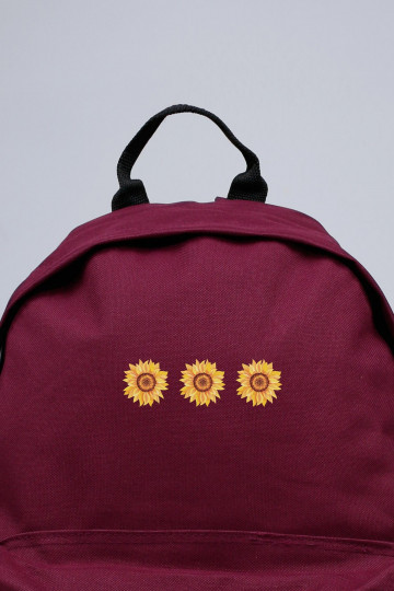 Backpack Simple Sunflowers  - 1 2