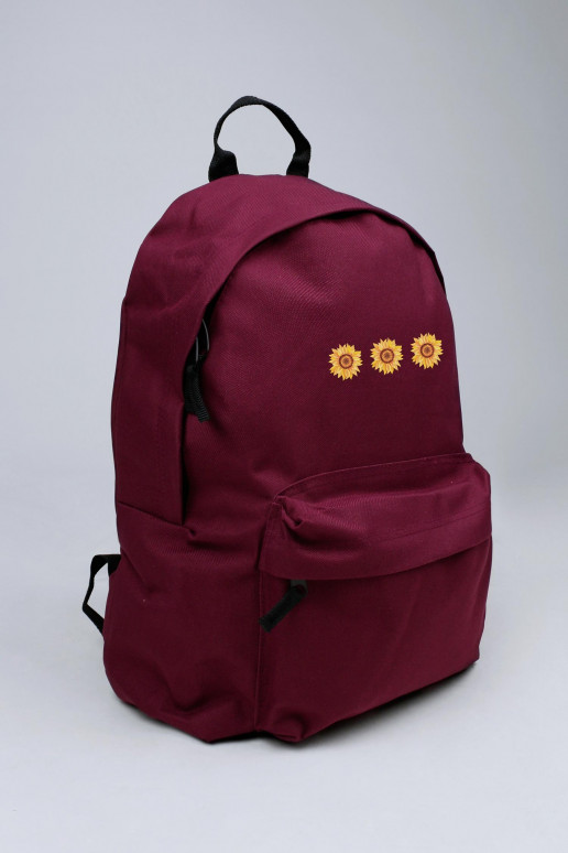 Backpack Simple Sunflowers  - 4 Backpack Simple Sunflowers  - 4