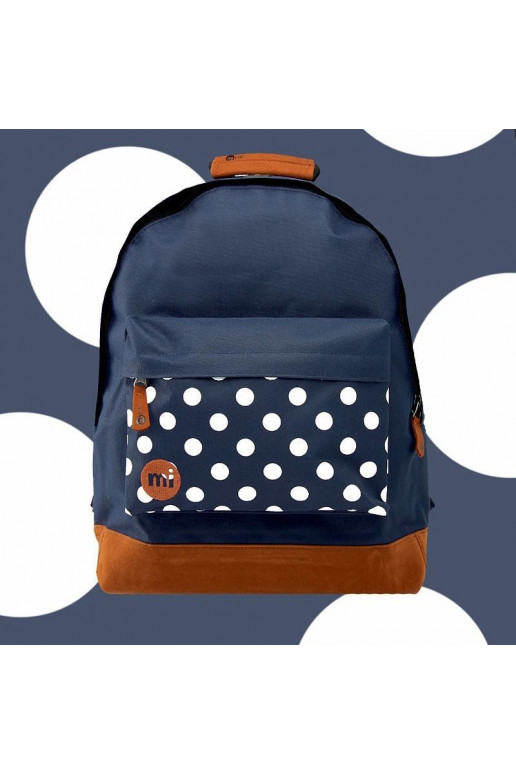 Backpack Polka Navy  - 4 Backpack Polka Navy  - 4