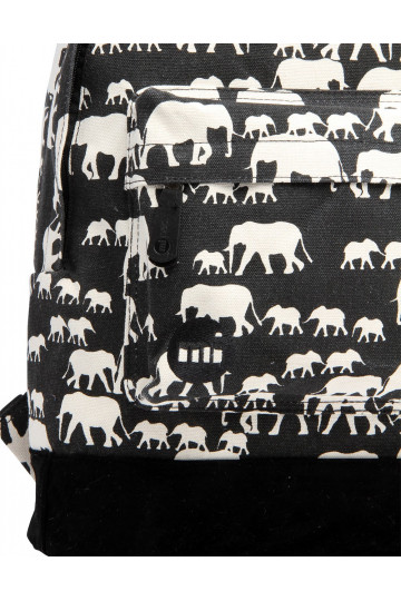 Backpack Elephants Black Limited  - 1 2