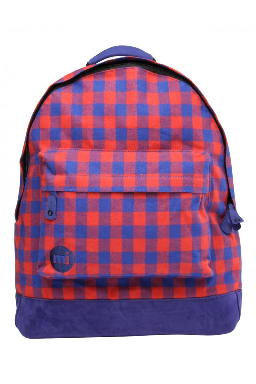 Backpack Gingham Red Blue Limited  - 1