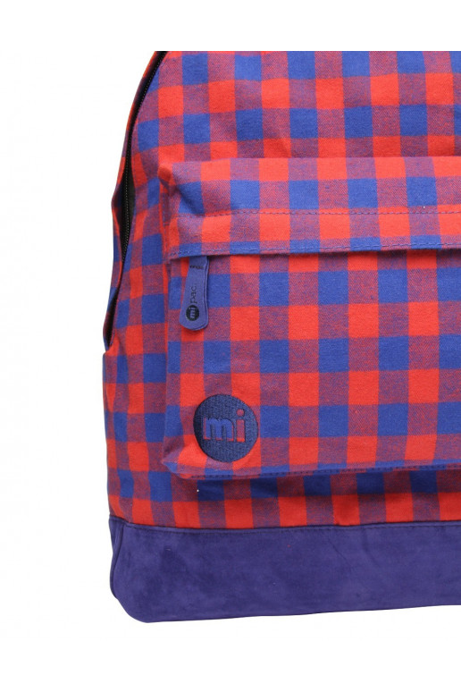Backpack Gingham Red Blue Limited  - 3