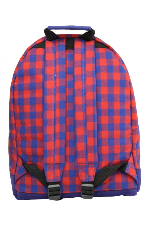 Backpack Gingham Red Blue Limited  - 4