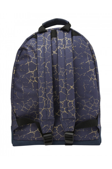 Backpack Cracked Navy & Gold LIMITED  - 1 2