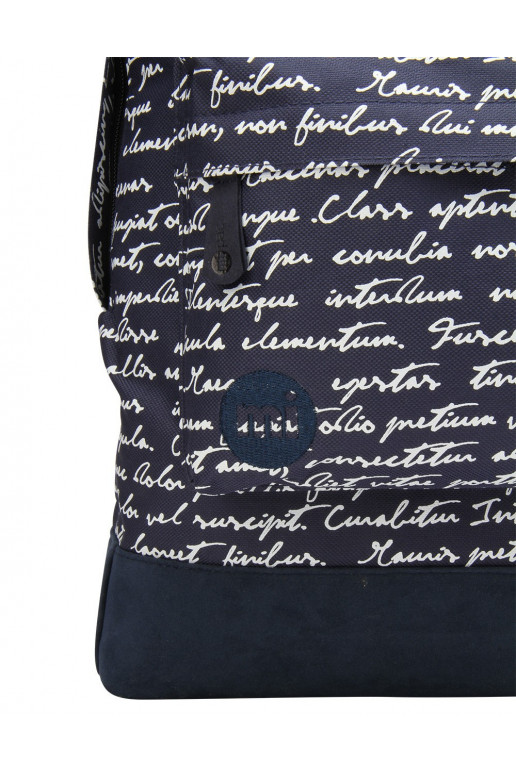 Backpack Script Navy  - 2 Backpack Script Navy  - 2