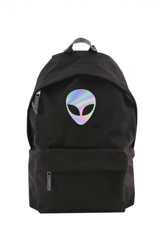 Backpack Alien Black Holo  - 1 Backpack Alien Black Holo  - 1