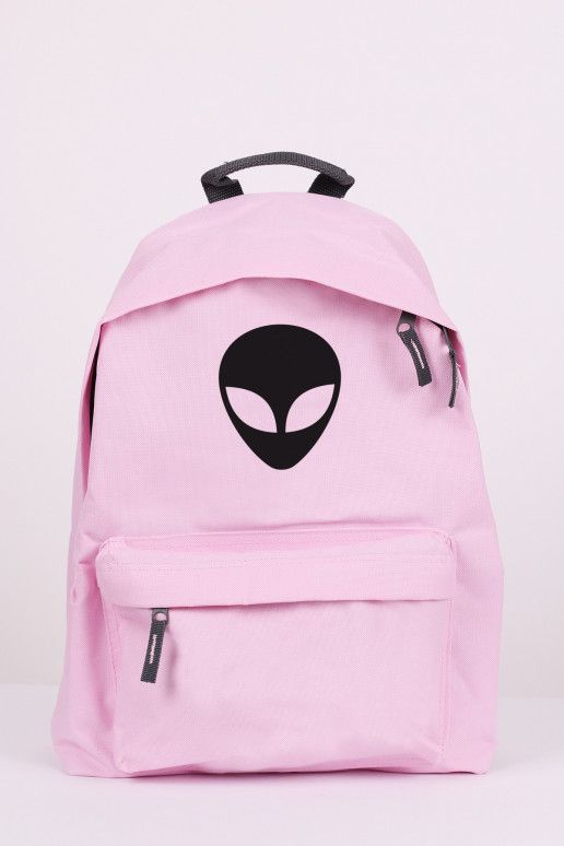 Backpack Alien Black Powder Pink  - 1