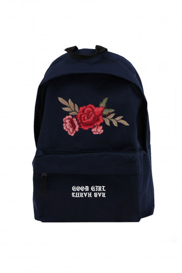 Blue Backpack Good Girl Bad Habits  - 1 2