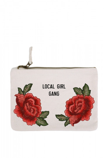 Kosmetyczka Local Girl Gang Rose Patch  - 1