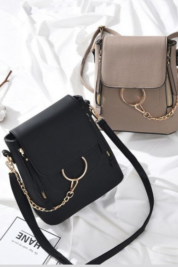 Black Backpack "Ring A Ding"  - 1