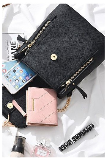 Black Backpack "Ring A Ding"  - 1 2