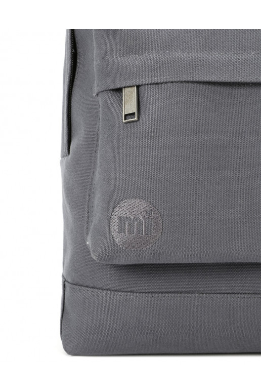 Mi-Pac Backpack Canvas Charcoal  - 3 Mi-Pac Backpack Canvas Charcoal  - 3