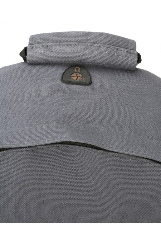 Mi-Pac Backpack Canvas Charcoal  - 5 Mi-Pac Backpack Canvas Charcoal  - 5