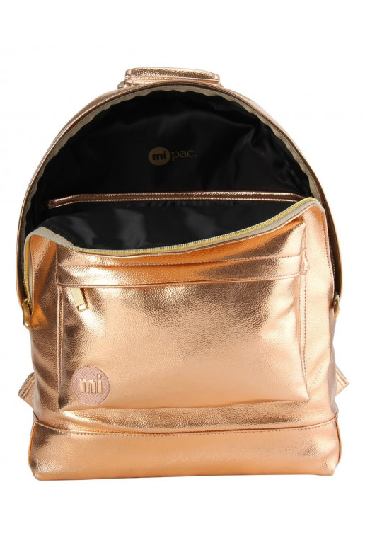 Mi-Pac Backpack Metallic Rose Gold  - 3 Mi-Pac Backpack Metallic Rose Gold  - 3