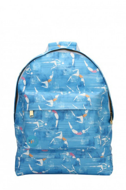 Mi-Pac Backpack French Riviera Blue  - 1 Mi-Pac Backpack French Riviera Blue  - 1