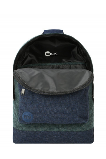 Mi-Pac kuprinė Herringbone Mix - Green/Navy  - 1 2