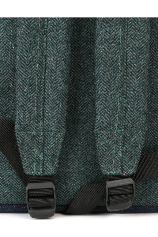 Mi-Pac backpack Herringbone Mix - Green/Navy  - 6 Mi-Pac backpack Herringbone Mix - Green/Navy  - 6