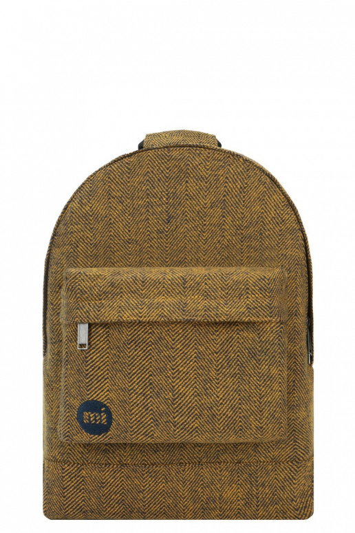 Mi-Pac Backpack Herringbone Pop Navy/Yellow  - 1 Mi-Pac Backpack Herringbone Pop Navy/Yellow  - 1