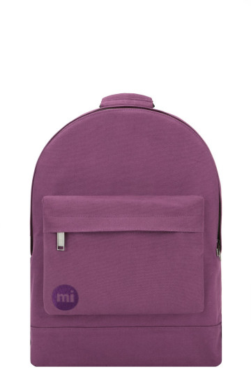 Mi-Pac Backpack Canvas Plum  - 1