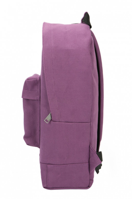 Mi-Pac Backpack Canvas Plum  - 2 Mi-Pac Backpack Canvas Plum  - 2