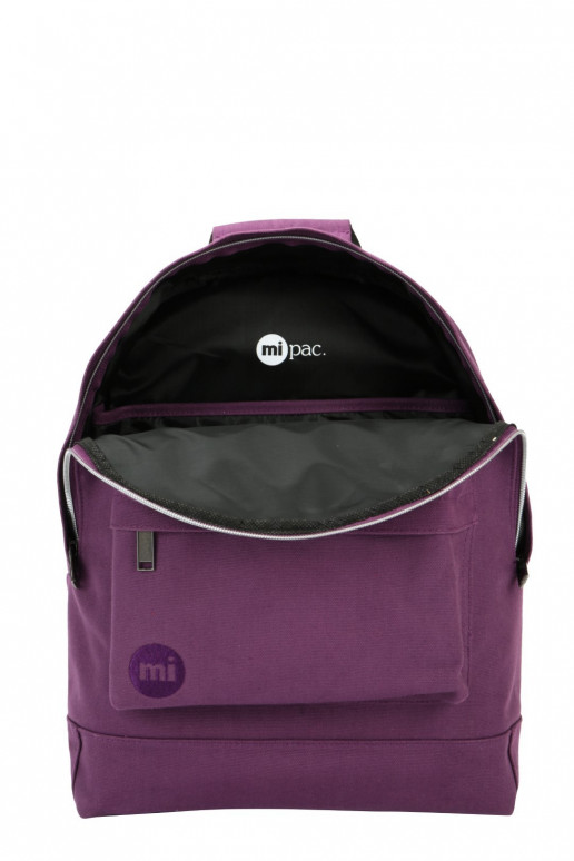 Mi-Pac Backpack Canvas Plum  - 3 Mi-Pac Backpack Canvas Plum  - 3