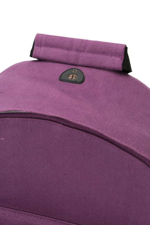Mi-Pac Backpack Canvas Plum  - 4 Mi-Pac Backpack Canvas Plum  - 4