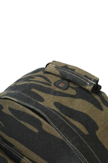 Mi-Pac Backpack Canvas Camo Khaki  - 1 2