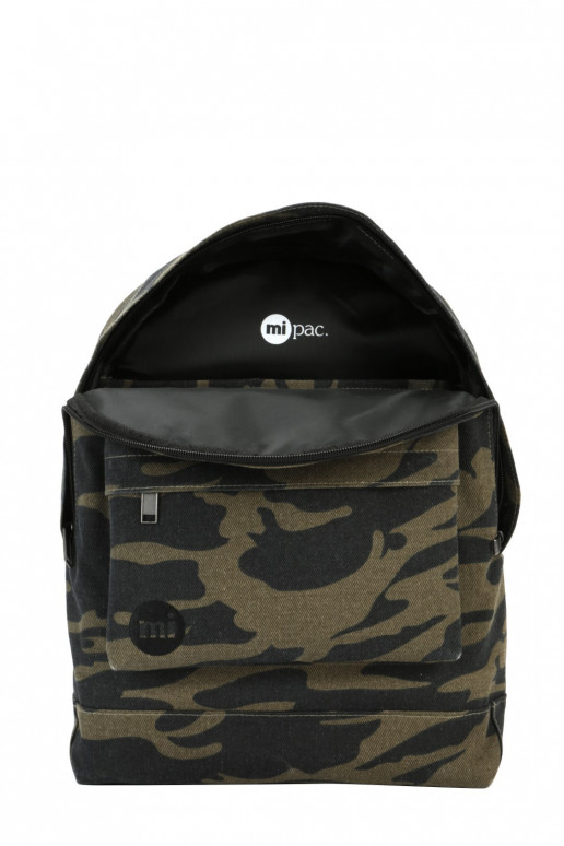 Mi-Pac Backpack Canvas Camo Khaki  - 4 Mi-Pac Backpack Canvas Camo Khaki  - 4