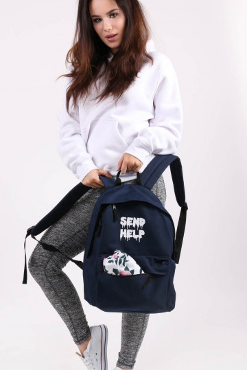 Backpack Send help  - 1