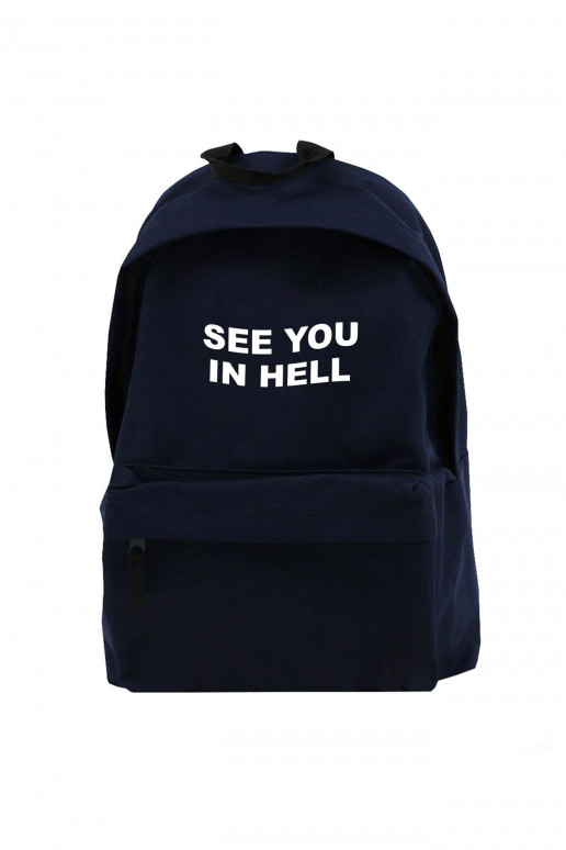 Backpack See you in hell  - 1 Backpack See you in hell  - 1