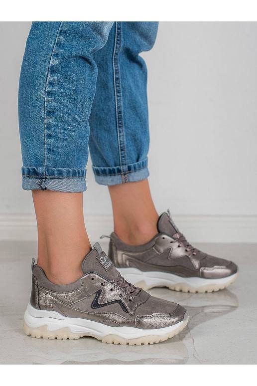 Grey Sport Shoes AX BOXING - 2