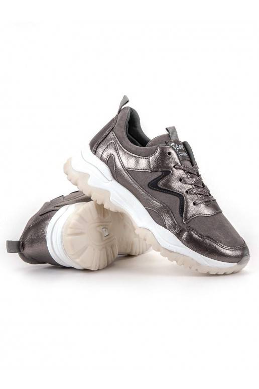Grey Sport Shoes AX BOXING - 3