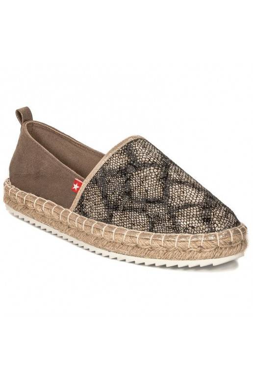 Women's Espadrilles Big Star Brown FF274A515